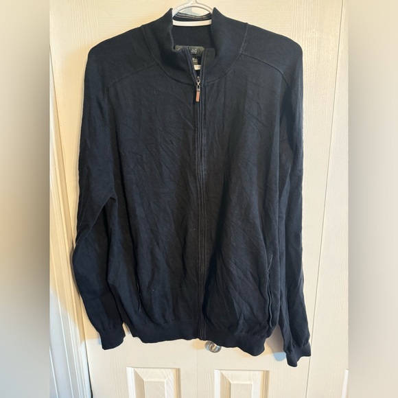 Eddie Bauer Other - Eddie Bauer men’s large full zip up sweater black